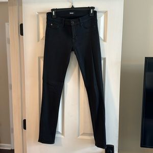 Hudson Krista super skinny. Size 26. Black Jeans.